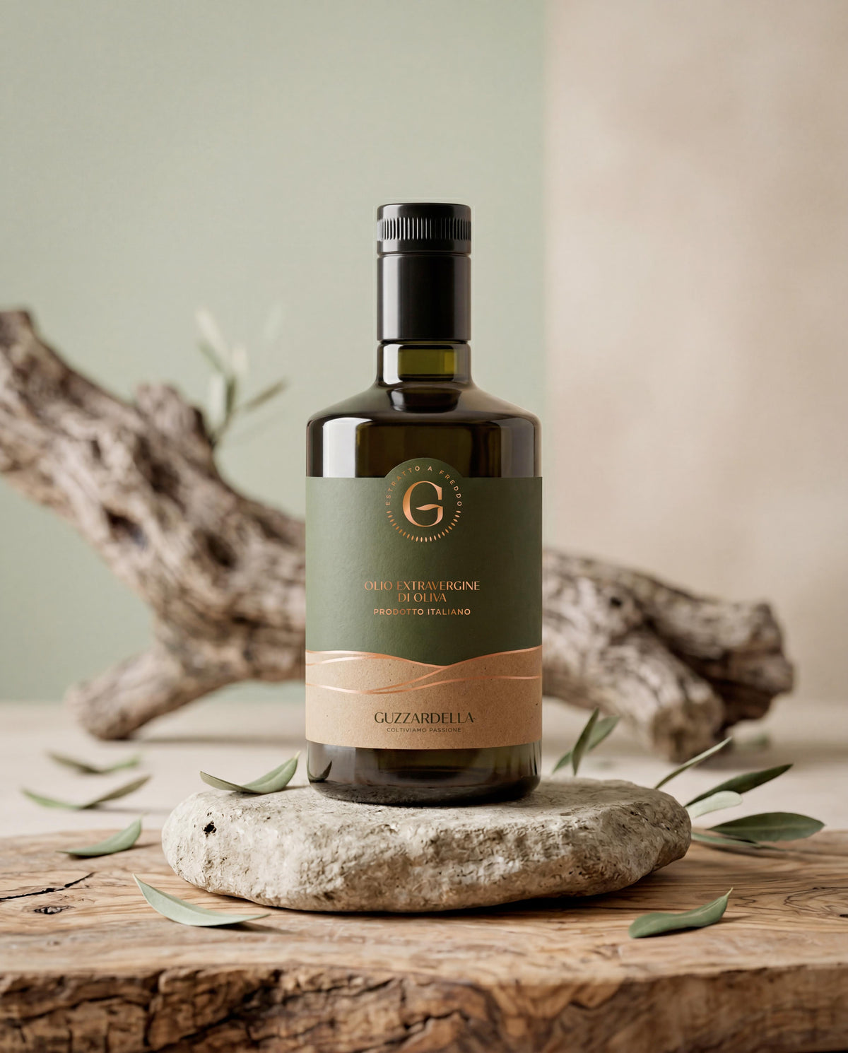 Olio Guzzardella - Extra Natives Olivenöl 500ml Flasche