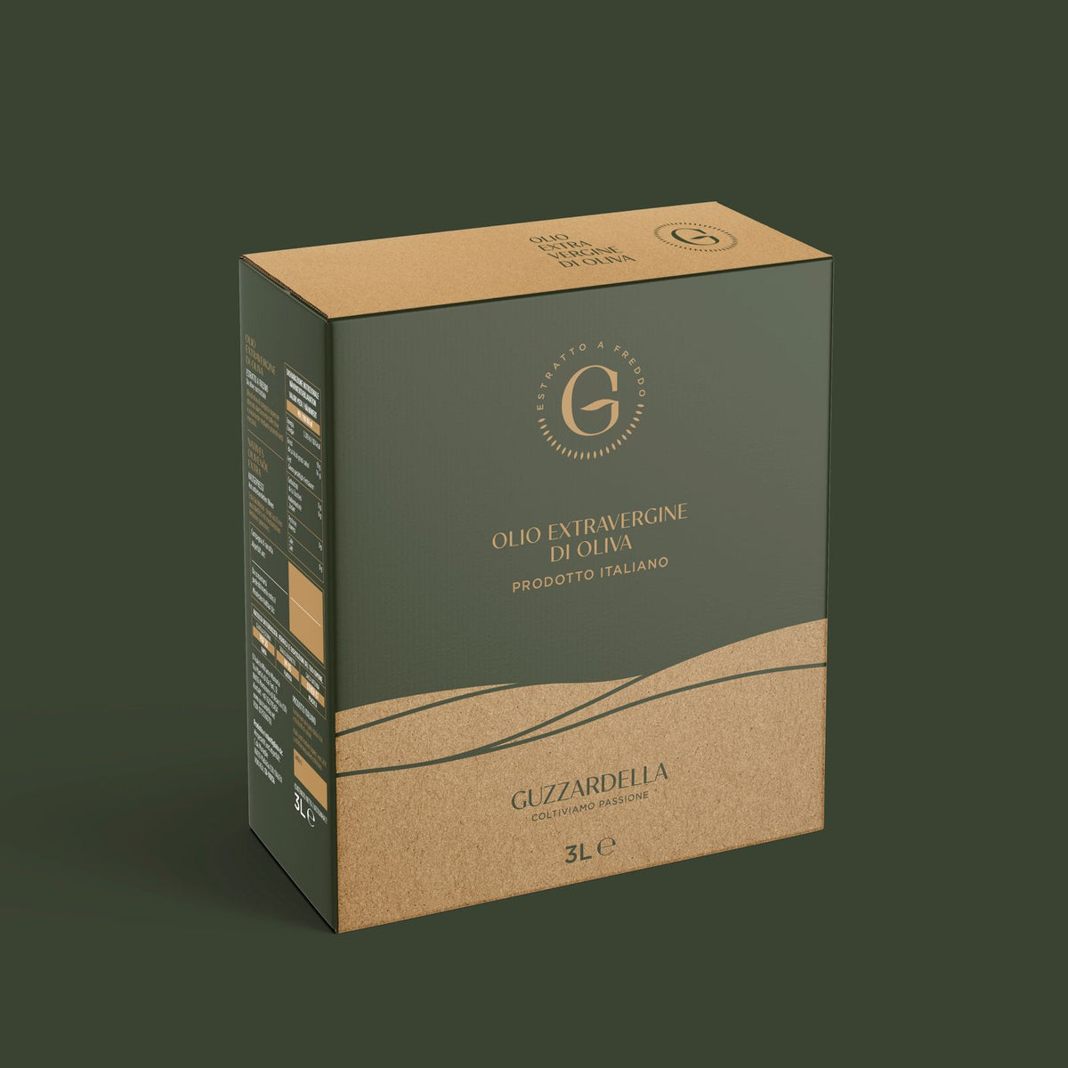 Olio Guzzardella - Extra natives Olivenöl 3L Baginbox